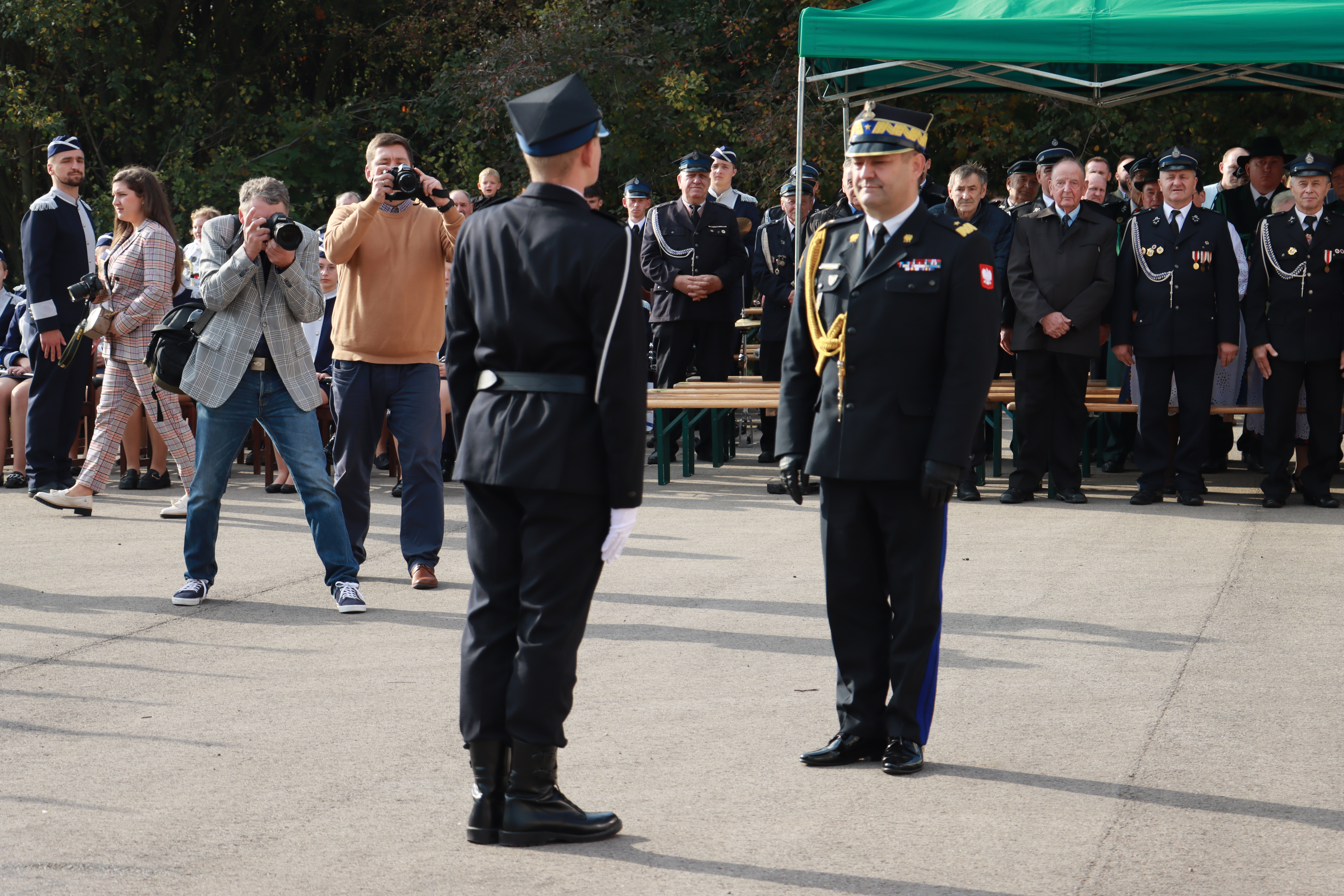 Fotorelacja - Przekazanie i poświęcenie nowego samochodu OSP Cynków