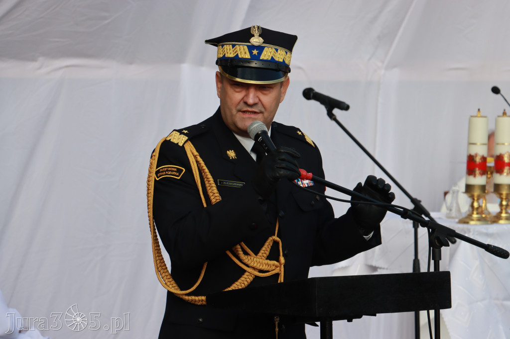 Fotorelacja - Przekazanie i poświęcenie nowego samochodu OSP Cynków