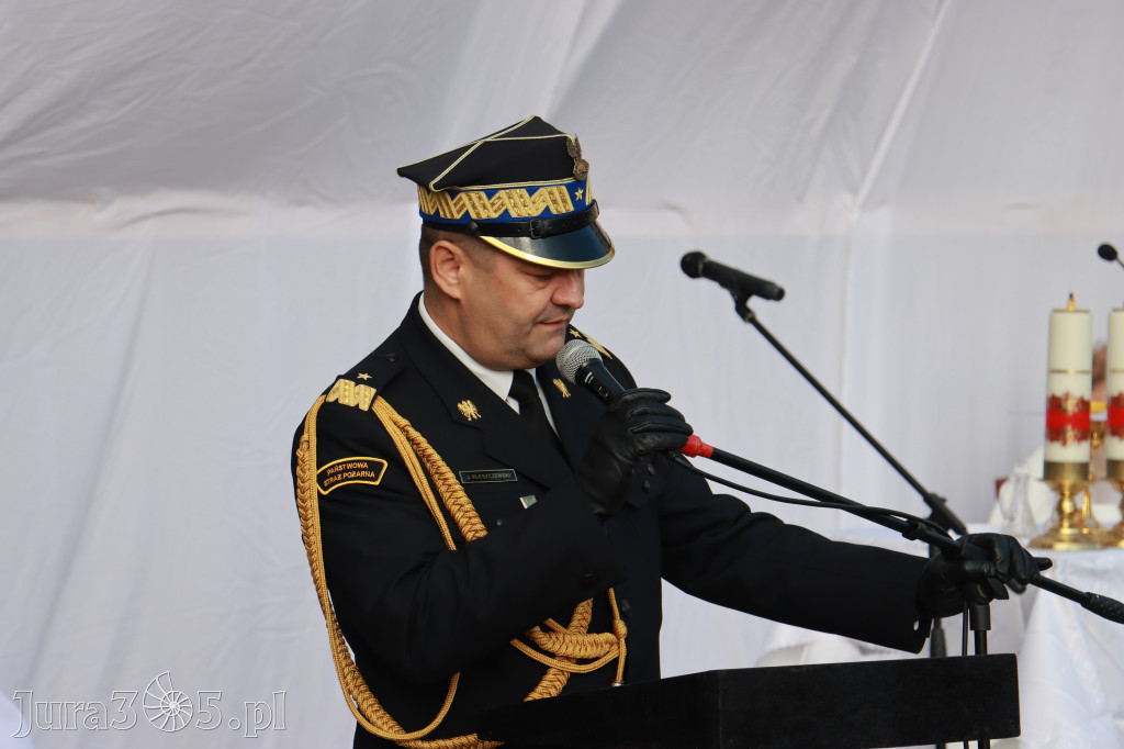 Fotorelacja - Przekazanie i poświęcenie nowego samochodu OSP Cynków