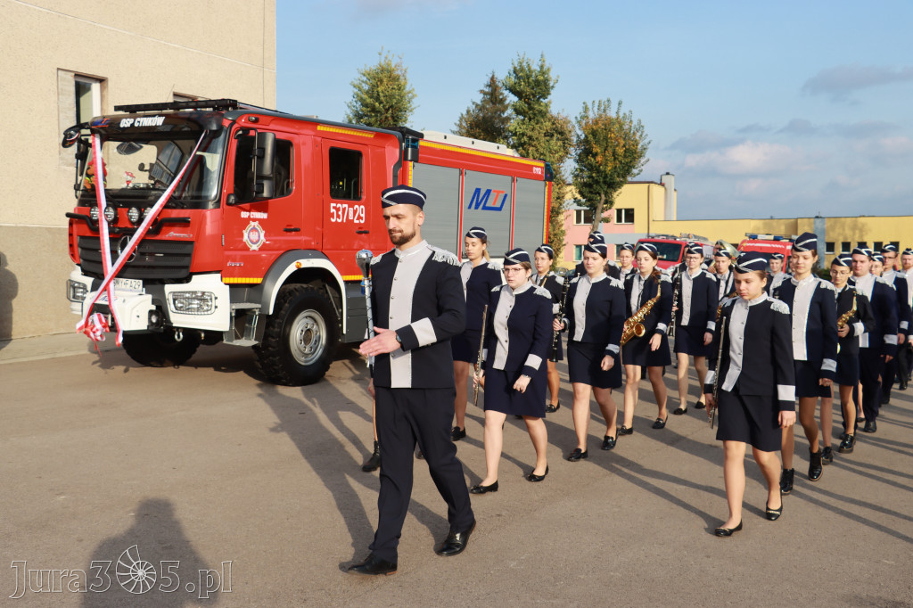 Fotorelacja - Przekazanie i poświęcenie nowego samochodu OSP Cynków