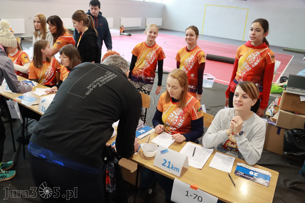 Zimna połówka Ekstremalny półmaraton Myszkowski
