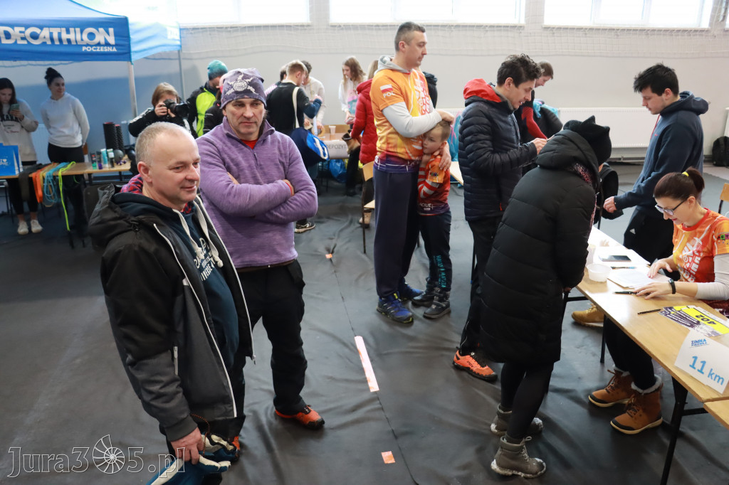 Zimna połówka Ekstremalny półmaraton Myszkowski
