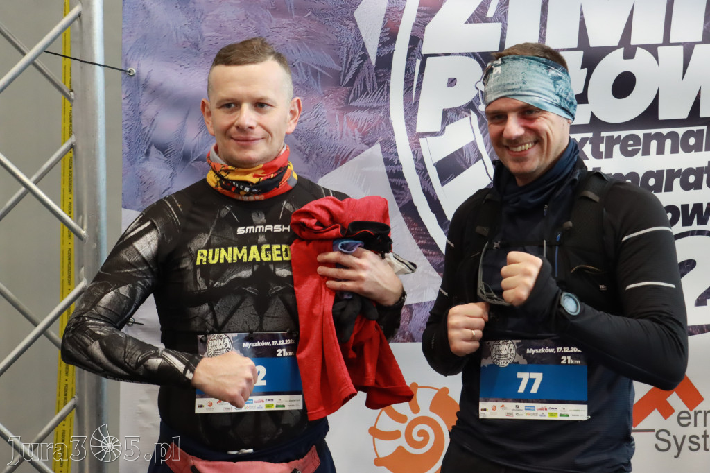 Zimna połówka Ekstremalny półmaraton Myszkowski