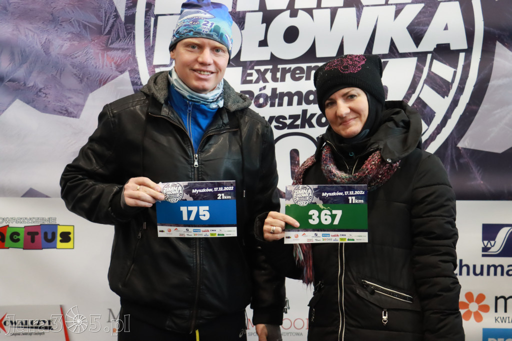 Zimna połówka Ekstremalny półmaraton Myszkowski