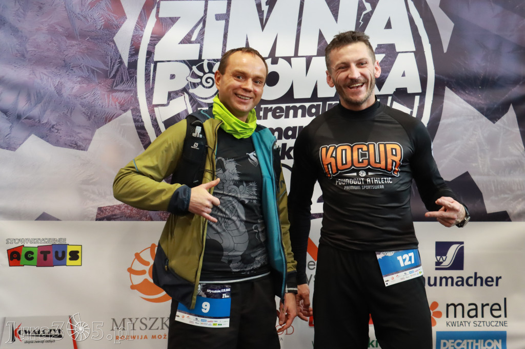 Zimna połówka Ekstremalny półmaraton Myszkowski