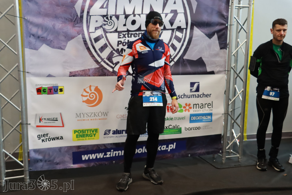 Zimna połówka Ekstremalny półmaraton Myszkowski