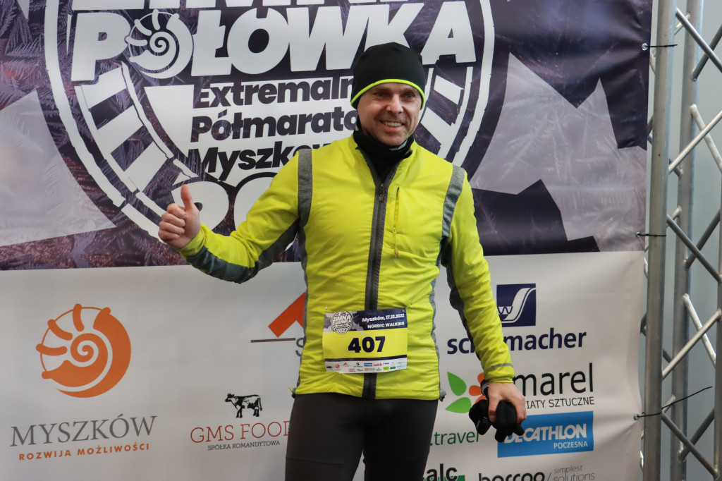 Zimna połówka Ekstremalny półmaraton Myszkowski