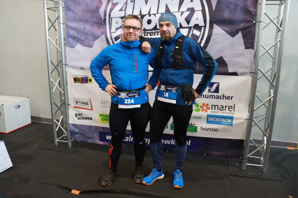 Zimna połówka Ekstremalny półmaraton Myszkowski