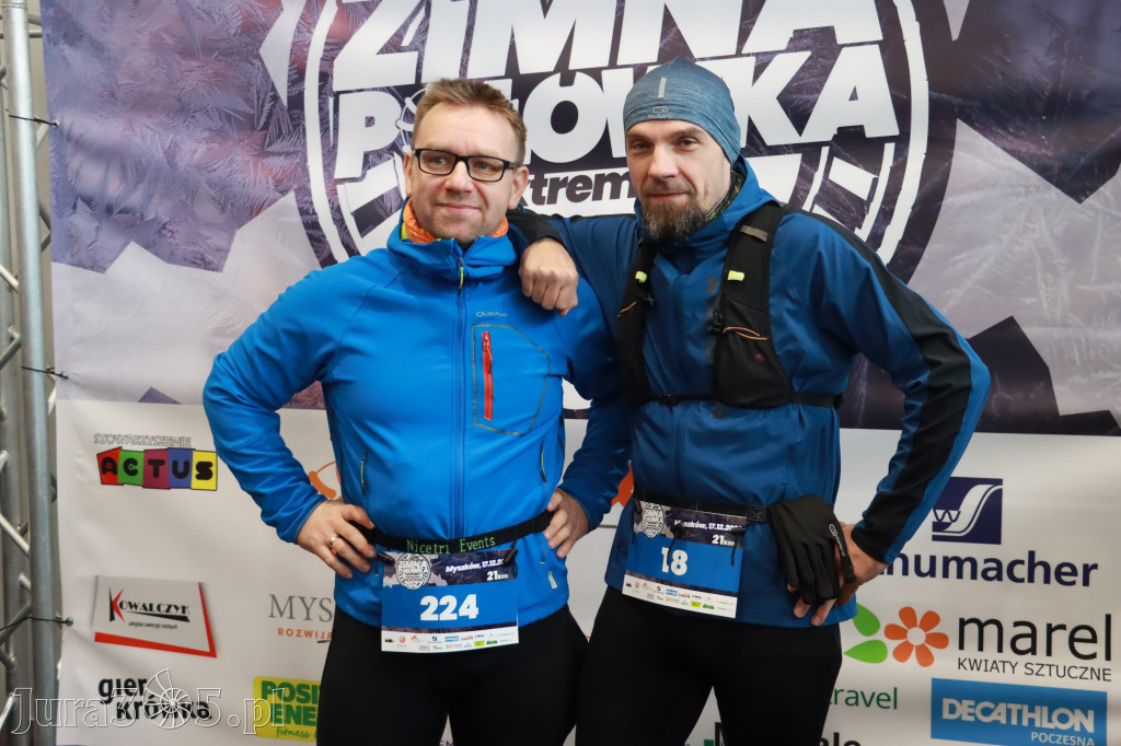 Zimna połówka Ekstremalny półmaraton Myszkowski