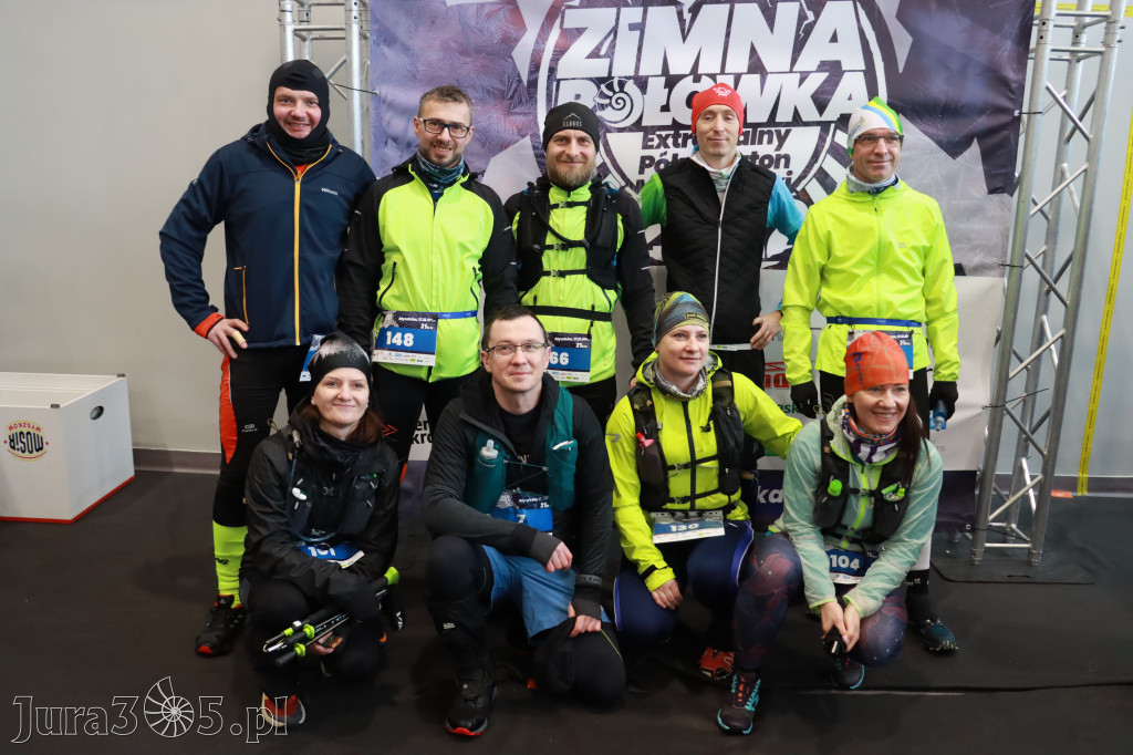Zimna połówka Ekstremalny półmaraton Myszkowski