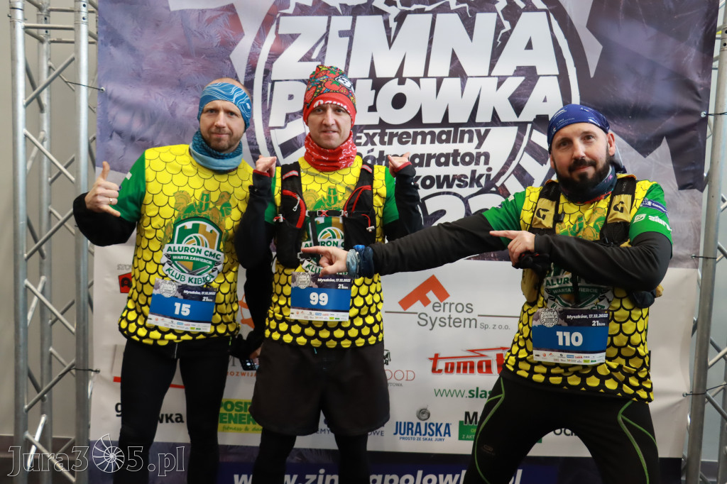 Zimna połówka Ekstremalny półmaraton Myszkowski
