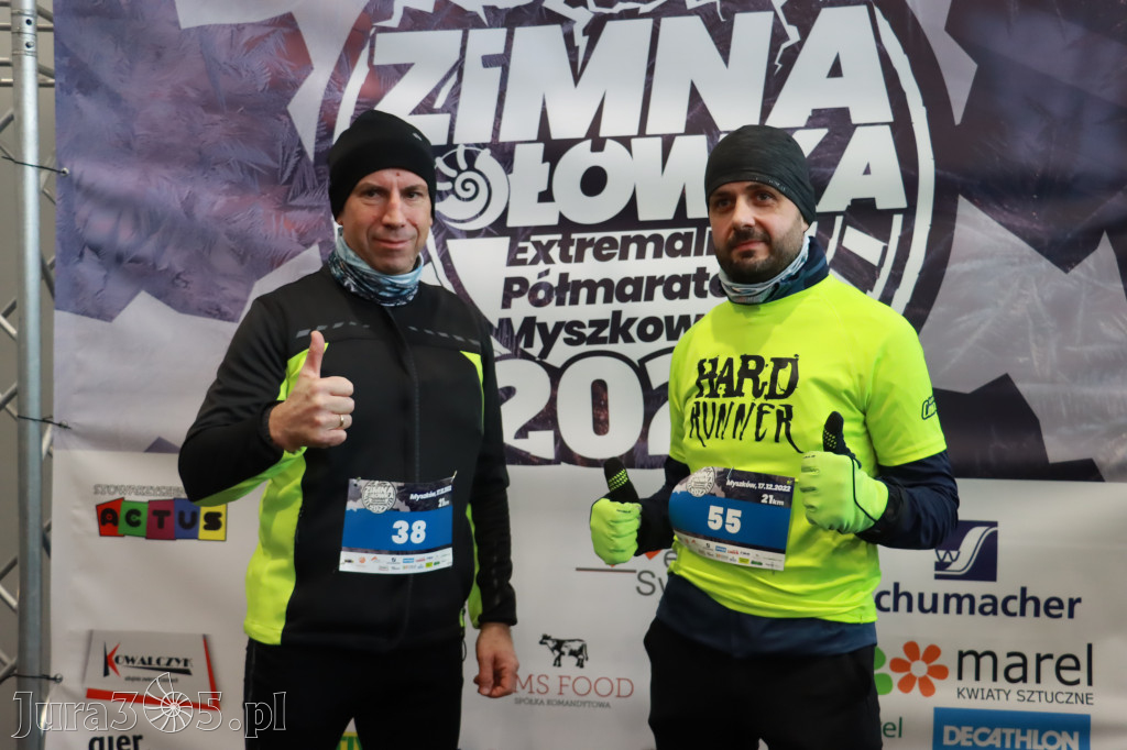 Zimna połówka Ekstremalny półmaraton Myszkowski