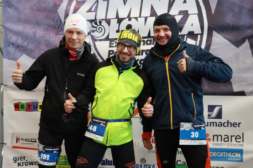 Zimna połówka Ekstremalny półmaraton Myszkowski