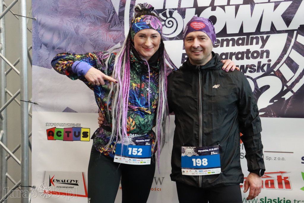 Zimna połówka Ekstremalny półmaraton Myszkowski
