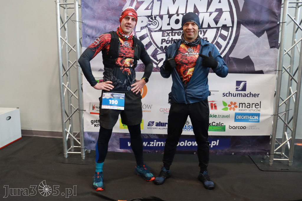 Zimna połówka Ekstremalny półmaraton Myszkowski