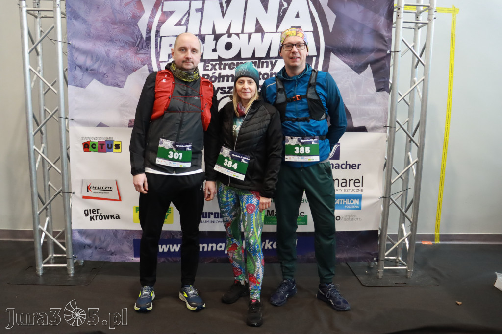 Zimna połówka Ekstremalny półmaraton Myszkowski
