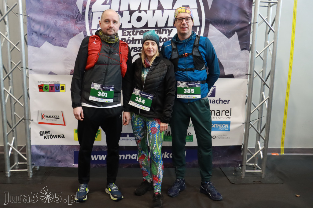 Zimna połówka Ekstremalny półmaraton Myszkowski