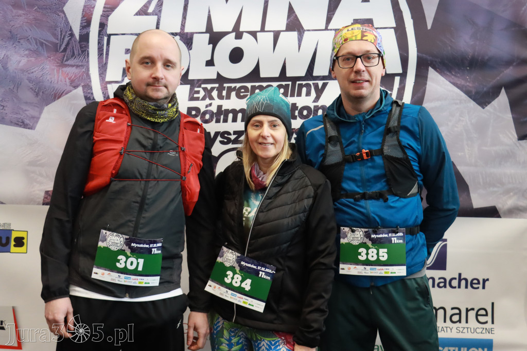 Zimna połówka Ekstremalny półmaraton Myszkowski