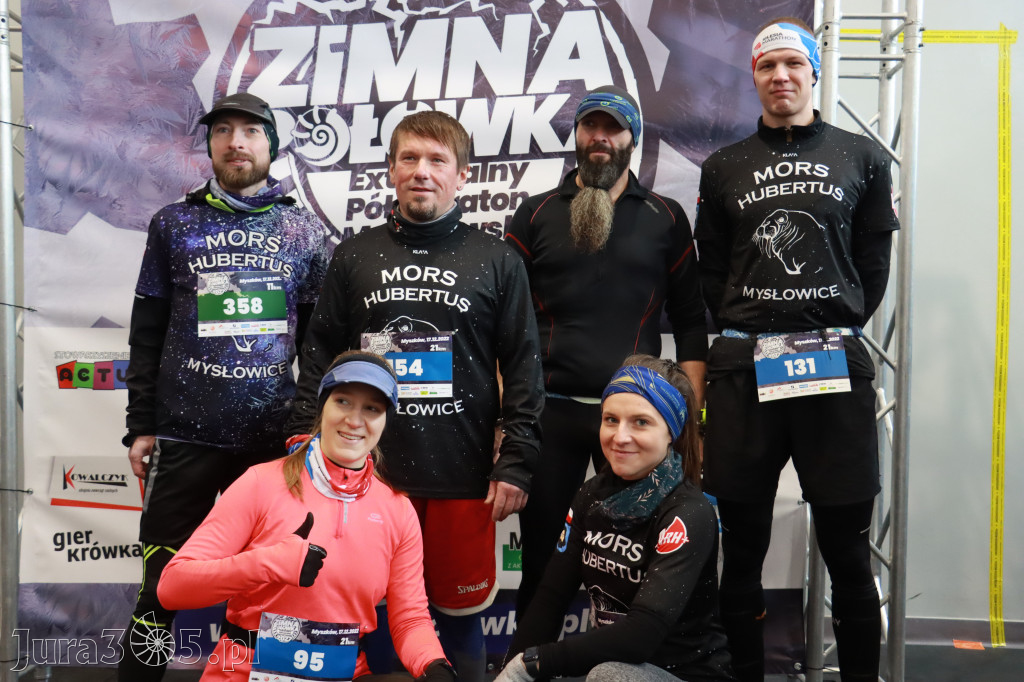 Zimna połówka Ekstremalny półmaraton Myszkowski