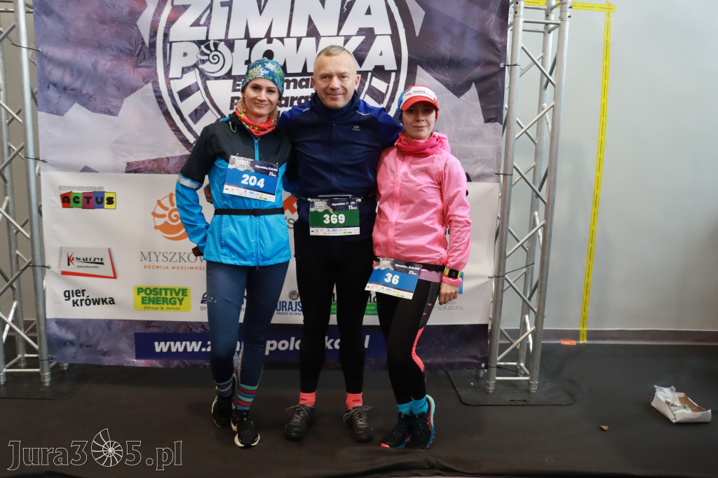 Zimna połówka Ekstremalny półmaraton Myszkowski
