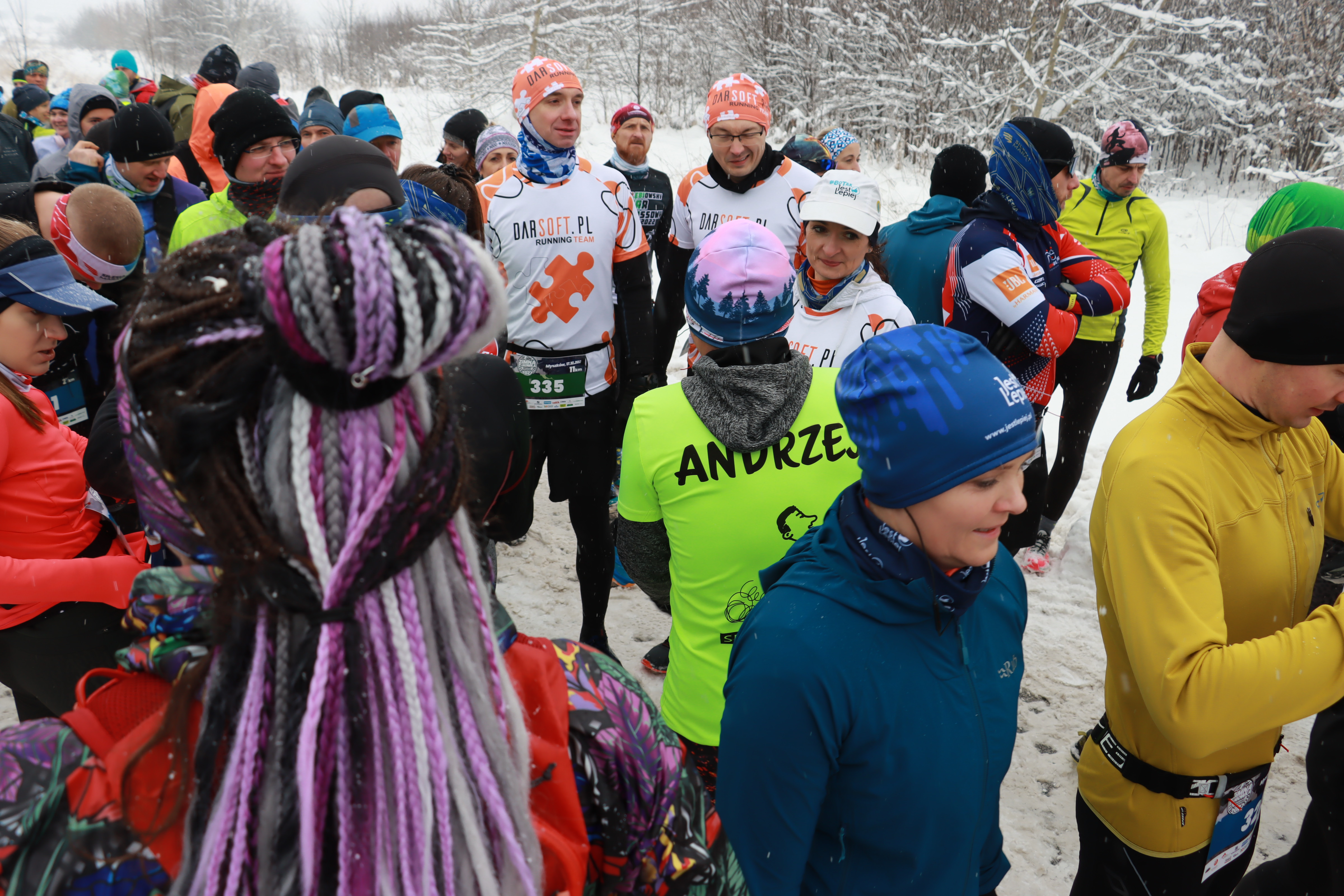 Zimna połówka Ekstremalny półmaraton Myszkowski