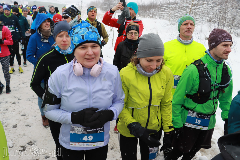 Zimna połówka Ekstremalny półmaraton Myszkowski