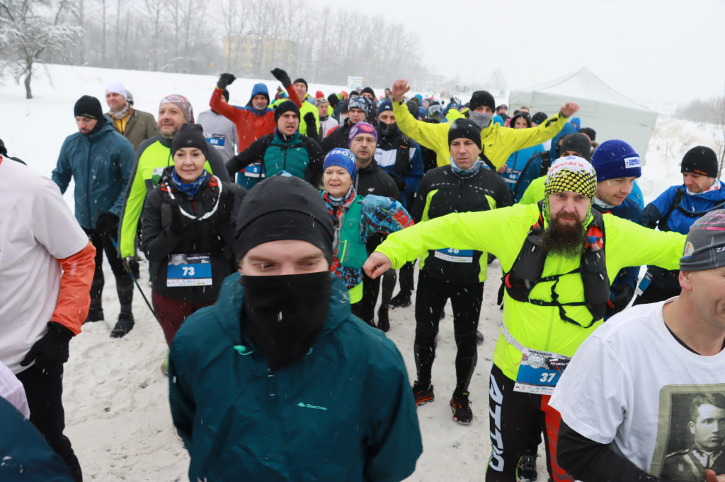 Zimna połówka Ekstremalny półmaraton Myszkowski