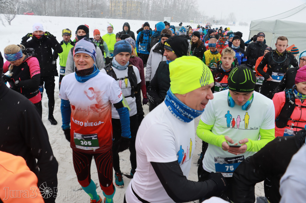 Zimna połówka Ekstremalny półmaraton Myszkowski