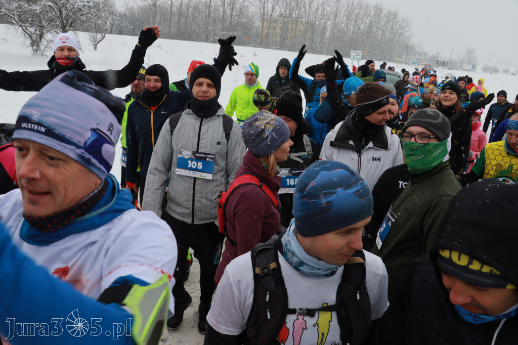 Zimna połówka Ekstremalny półmaraton Myszkowski