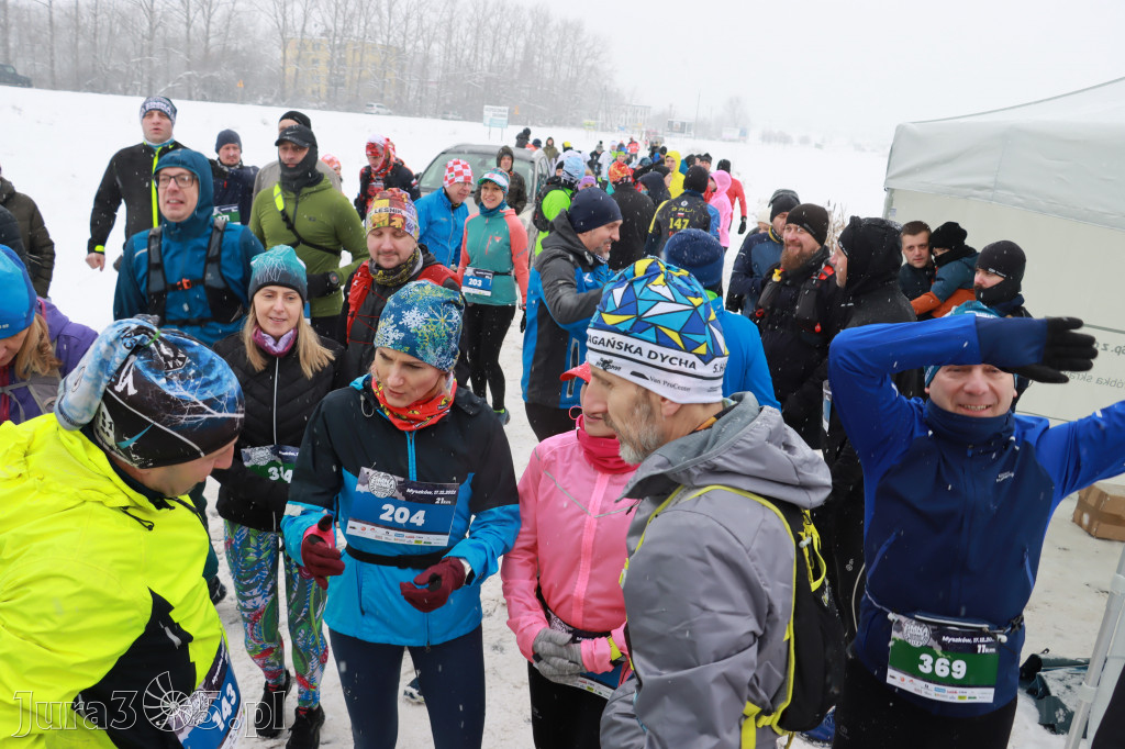 Zimna połówka Ekstremalny półmaraton Myszkowski