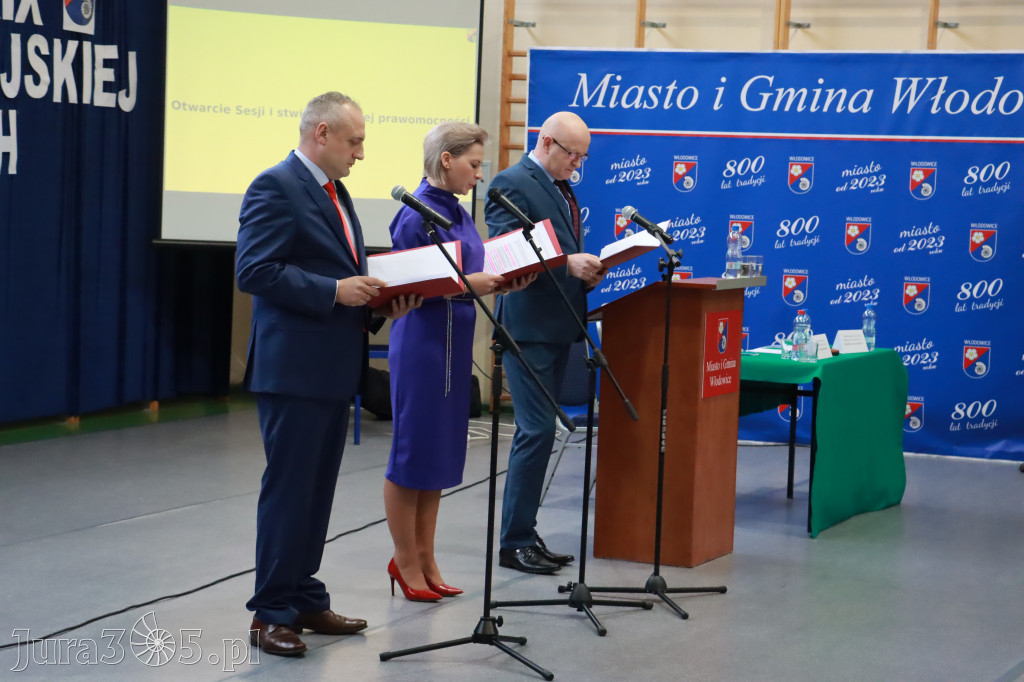 Fotorelacja Uroczysta Sesja Rady Miejskiej Włodowice