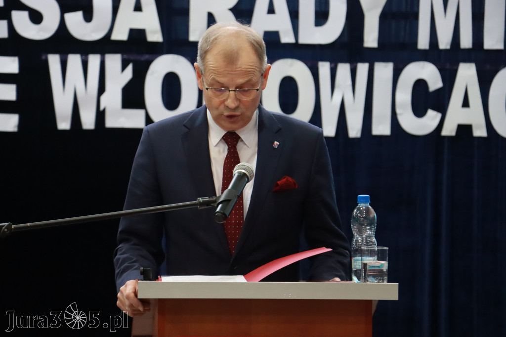 Fotorelacja Uroczysta Sesja Rady Miejskiej Włodowice
