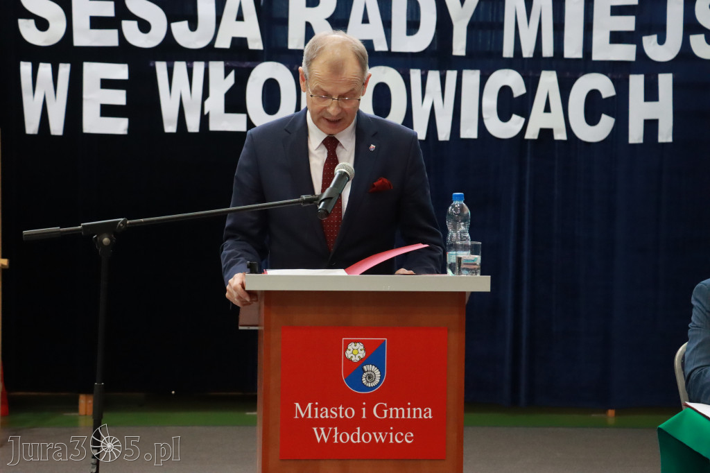 Fotorelacja Uroczysta Sesja Rady Miejskiej Włodowice