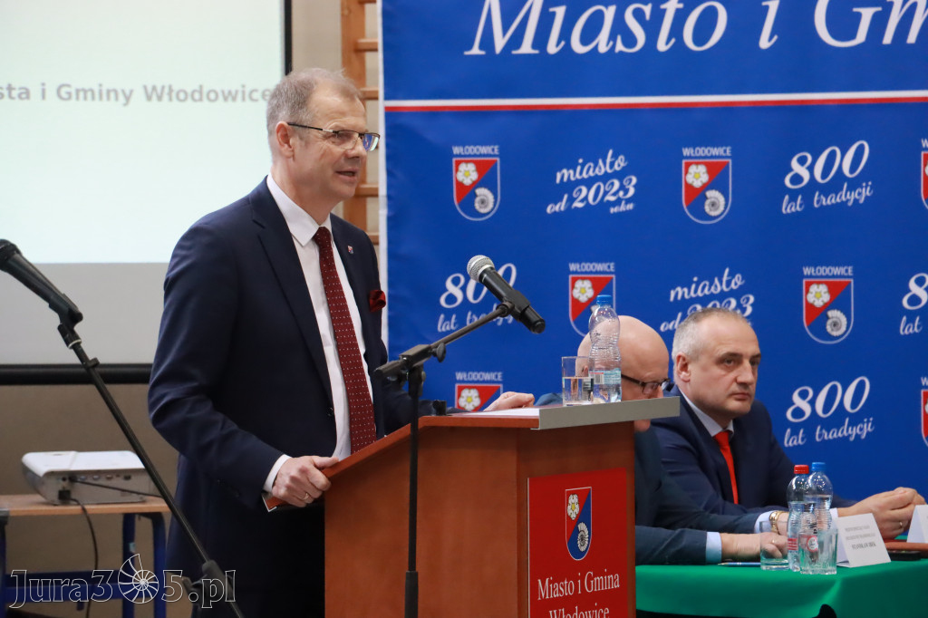 Fotorelacja Uroczysta Sesja Rady Miejskiej Włodowice