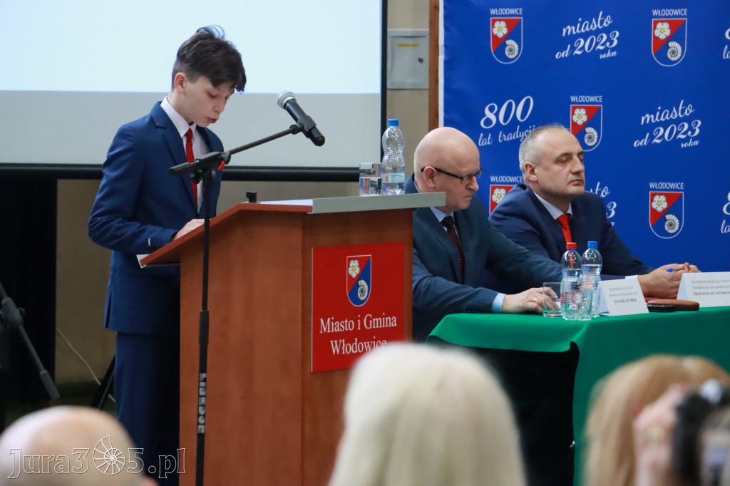 Fotorelacja Uroczysta Sesja Rady Miejskiej Włodowice