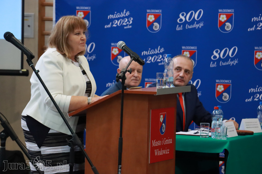 Fotorelacja Uroczysta Sesja Rady Miejskiej Włodowice