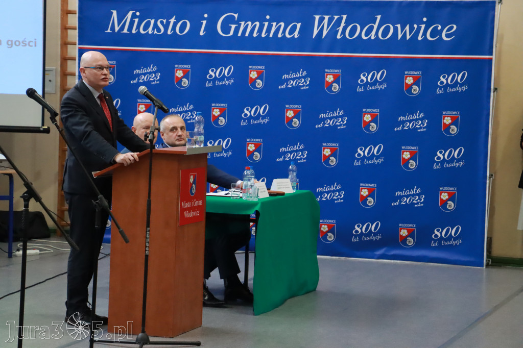Fotorelacja Uroczysta Sesja Rady Miejskiej Włodowice