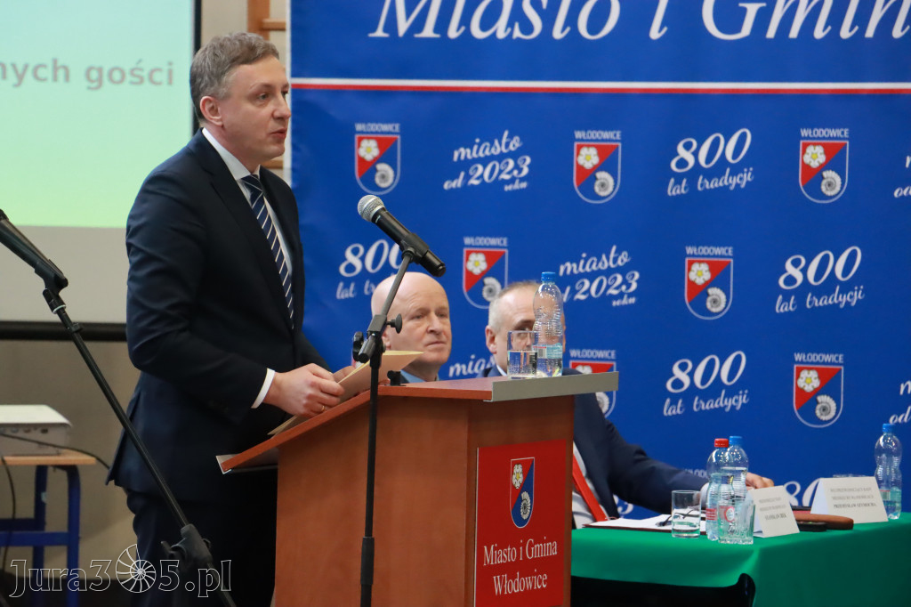 Fotorelacja Uroczysta Sesja Rady Miejskiej Włodowice