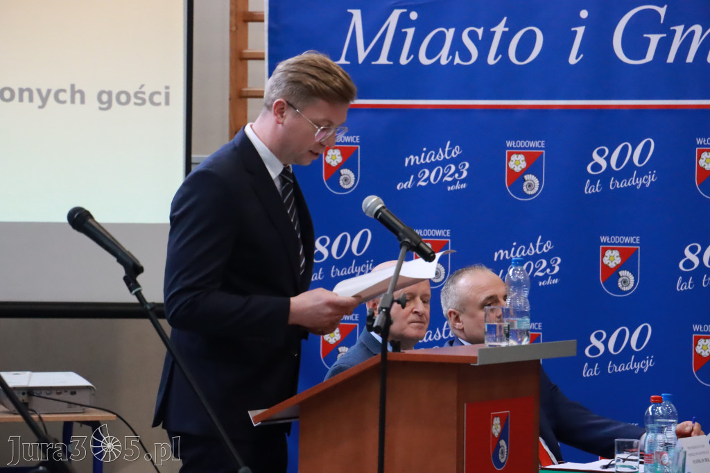 Fotorelacja Uroczysta Sesja Rady Miejskiej Włodowice