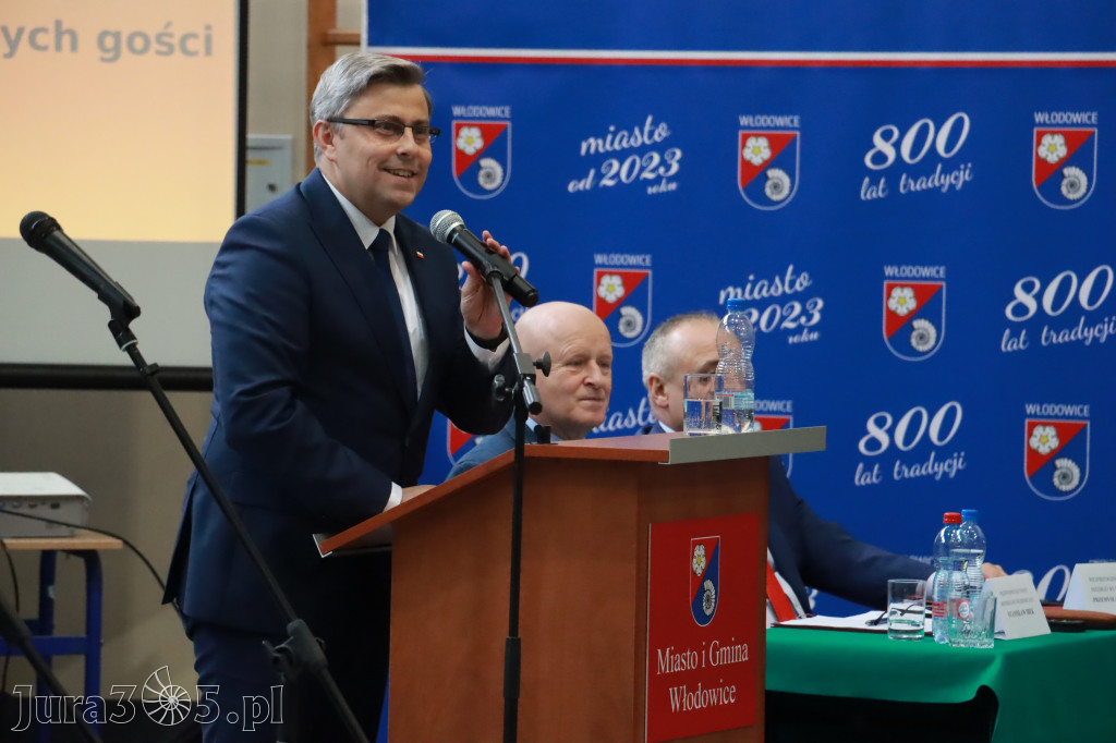 Fotorelacja Uroczysta Sesja Rady Miejskiej Włodowice