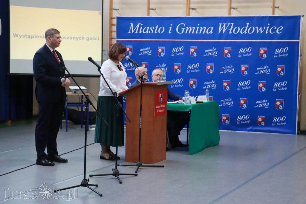 Fotorelacja Uroczysta Sesja Rady Miejskiej Włodowice