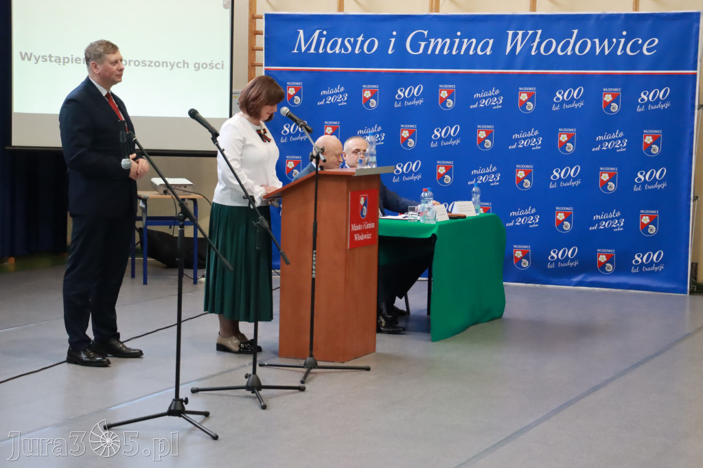 Fotorelacja Uroczysta Sesja Rady Miejskiej Włodowice