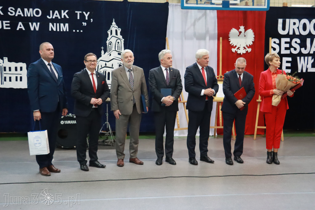Fotorelacja Uroczysta Sesja Rady Miejskiej Włodowice