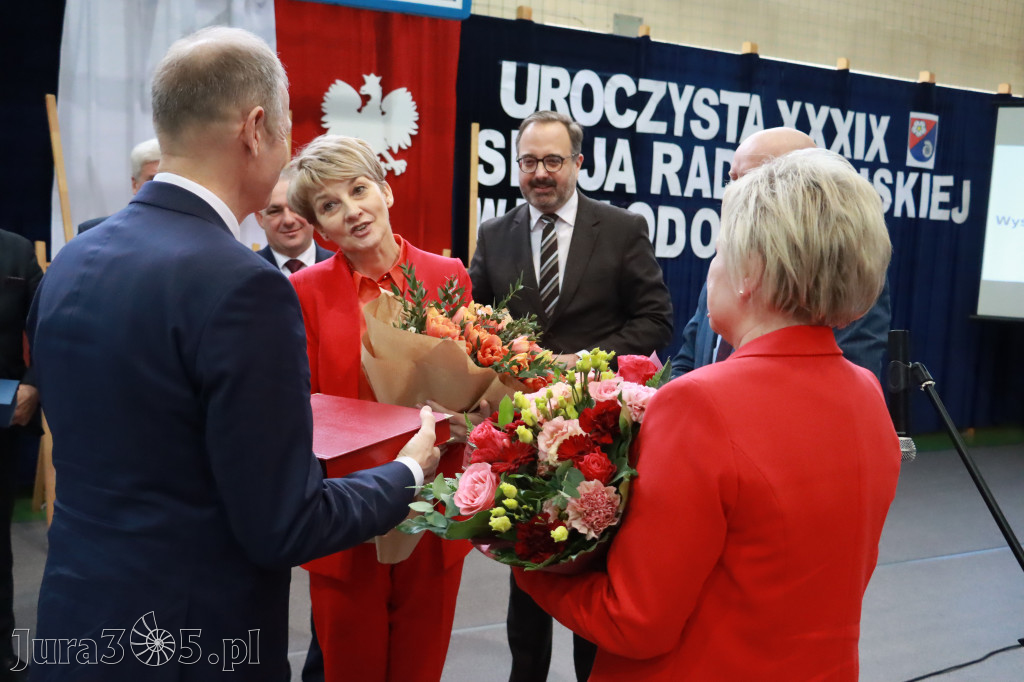 Fotorelacja Uroczysta Sesja Rady Miejskiej Włodowice