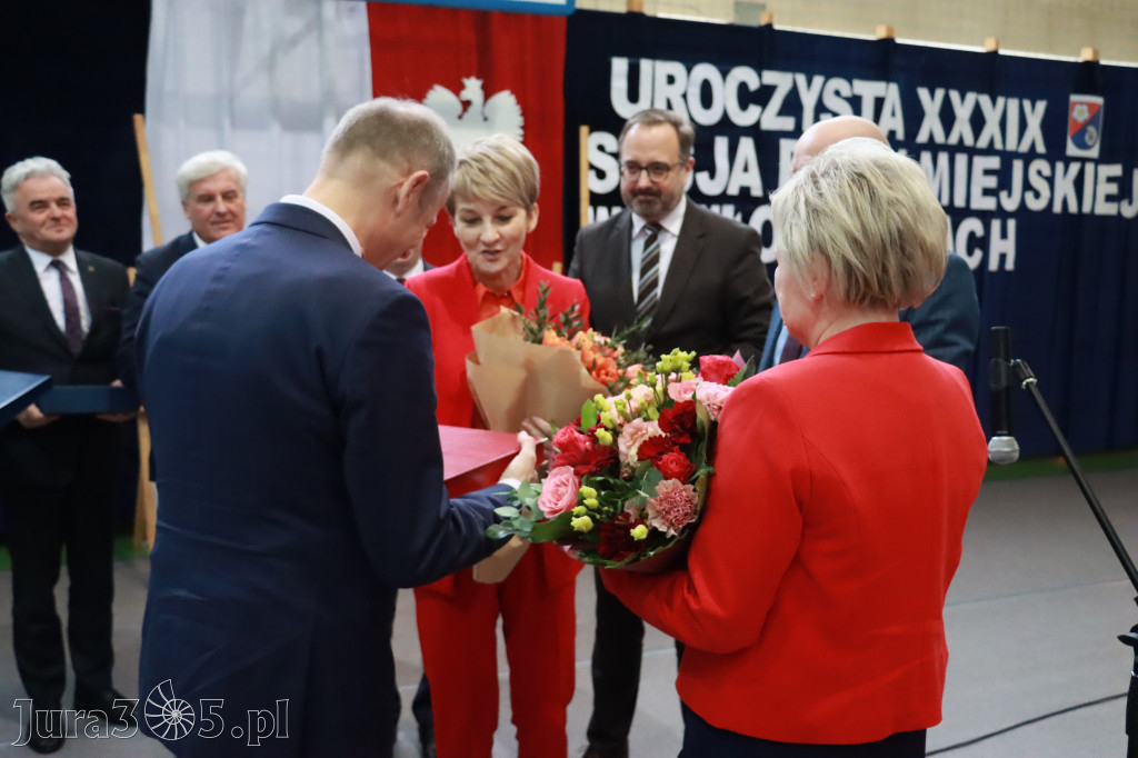 Fotorelacja Uroczysta Sesja Rady Miejskiej Włodowice