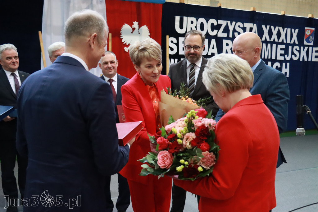 Fotorelacja Uroczysta Sesja Rady Miejskiej Włodowice