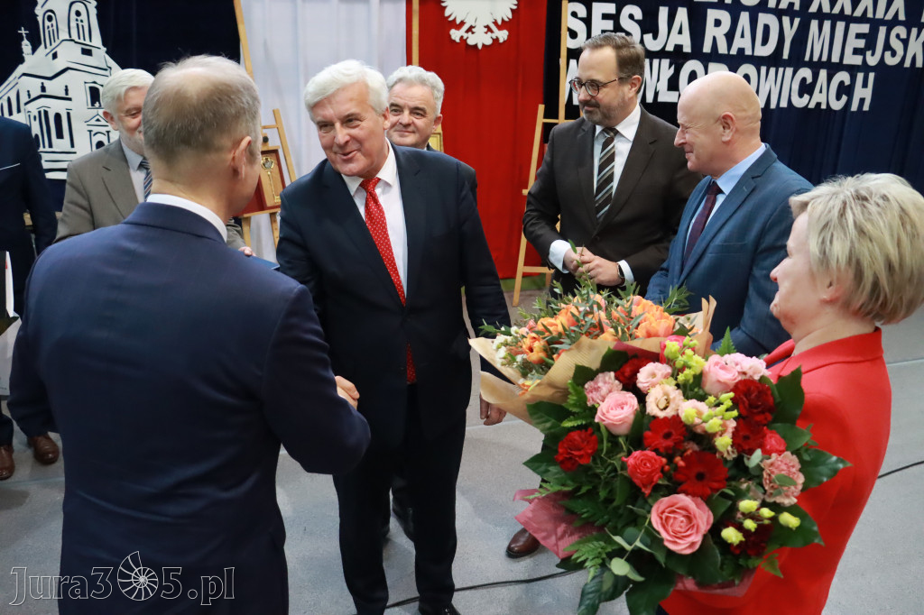Fotorelacja Uroczysta Sesja Rady Miejskiej Włodowice