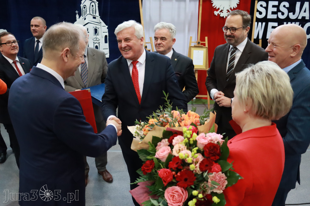 Fotorelacja Uroczysta Sesja Rady Miejskiej Włodowice