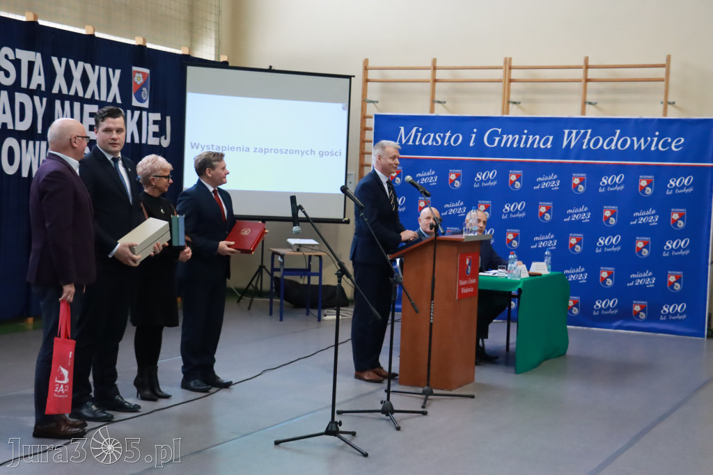 Fotorelacja Uroczysta Sesja Rady Miejskiej Włodowice