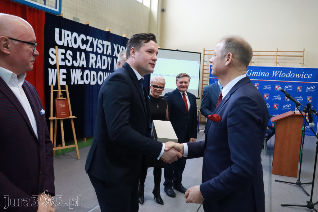 Fotorelacja Uroczysta Sesja Rady Miejskiej Włodowice
